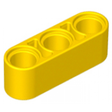 yellow technic liftarm thick 1 x 3