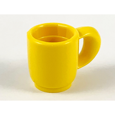 yellow scala utensil cup
