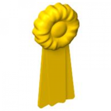yellow scala award ribbon