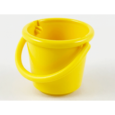 yellow scala utensil bucket round with same color handle 33178 33082