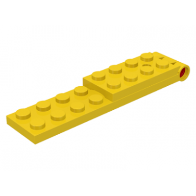 yellow hinge plate 2 x 8