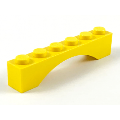 yellow arch 1 x 6