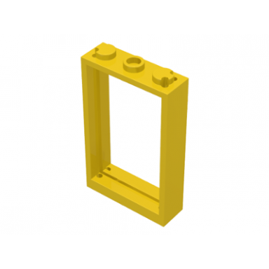 yellow door frame 1 x 3 x 4