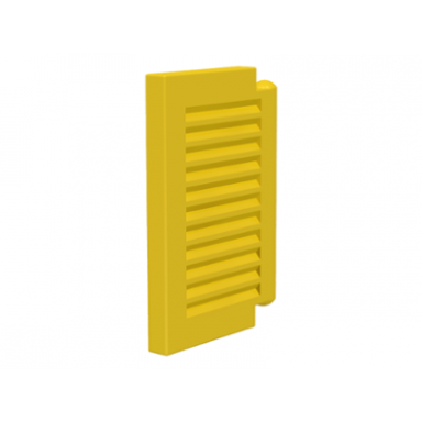 yellow shutter for window 1 x 2 x 2