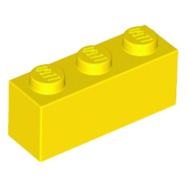 yellow brick 1 x 3