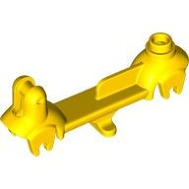 yellow kick scooter body