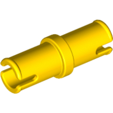 yellow technic pin without friction ridges