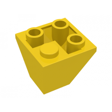 yellow slope inverted 45 2 x 2 double convex