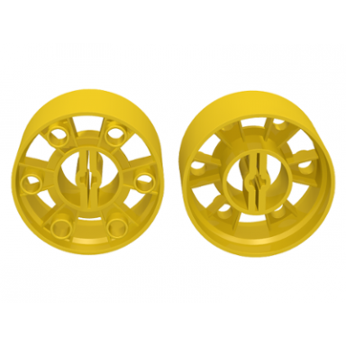 yellow wheel 24 x 43 technic