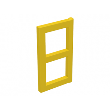 yellow pane for window 1 x 2 x 3