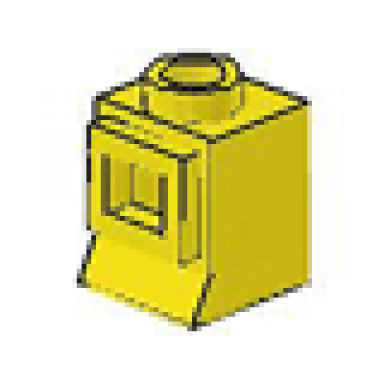 yellow window 1 x 1 x 1