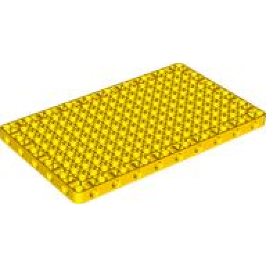 yellow technic panel plate 11 x 19 x 1