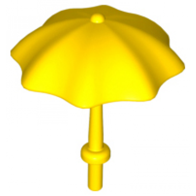 yellow duplo utensil umbrella with stop ring