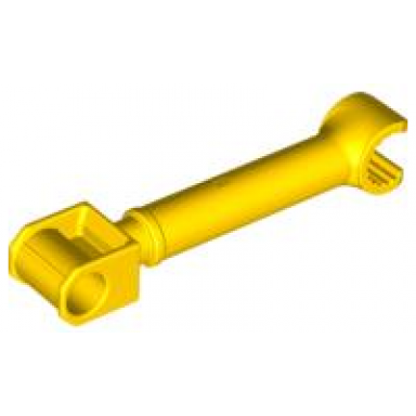 yellow duplo digger bucket arm with one hole one grabber on ends
