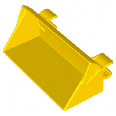 yellow duplo digger bucket large