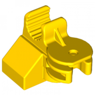 yellow duplo digger bucket arm holder