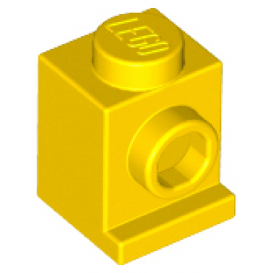yellow brick modified 1 x 1 with headlight