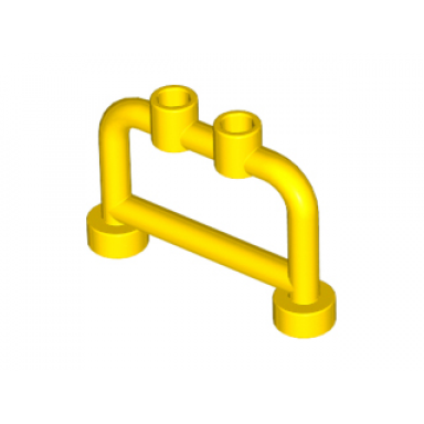 yellow bar 1 x 4 x 2 with open studs