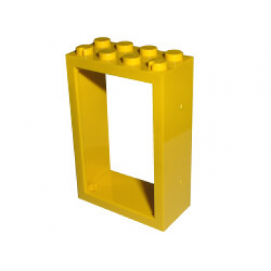 yellow door frame 2 x 4 x 5