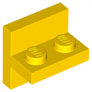 yellow bracket 2 x 2 - 1 x 2 centered