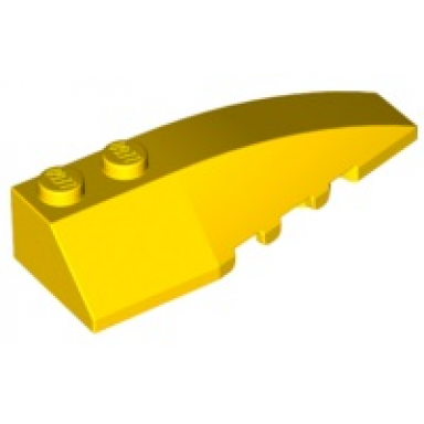 yellow wedge 6 x 2 right