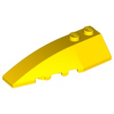 yellow wedge 6 x 2 left