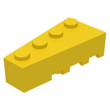 yellow wedge 4 x 2 left
