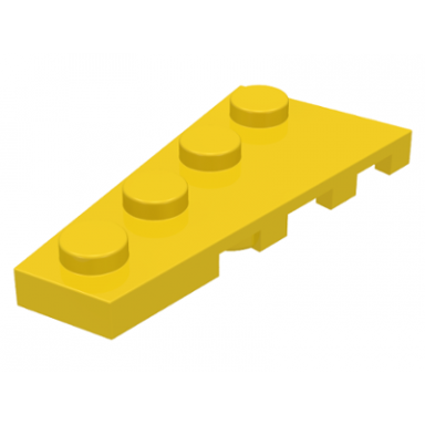 yellow wedge plate 4 x 2 left