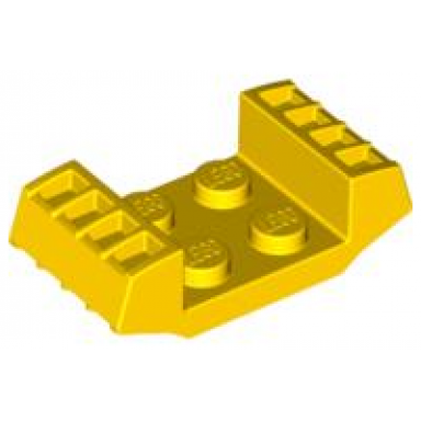 yellow plate modified 2 x 2 with vents