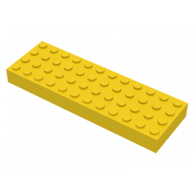 yellow brick 4 x 12