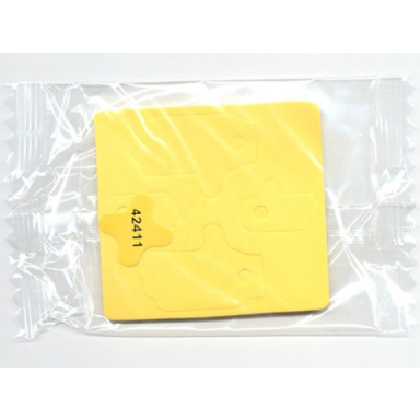 yellow foam for set 3422 - complete sheet unpunched