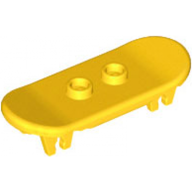yellow minifigure utensil skateboard deck