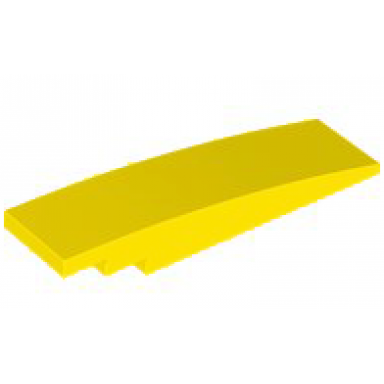yellow slope curved 8 x 2
