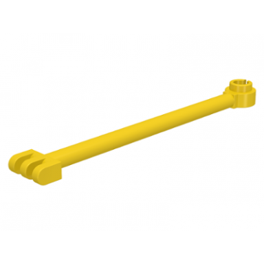 yellow hinge bar 8l with 3 fingers and open end stud