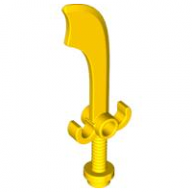yellow minifigure weapon sword scimitar
