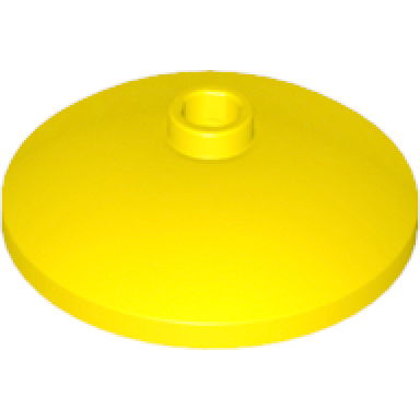 yellow dish 3 x 3 inverted radar
