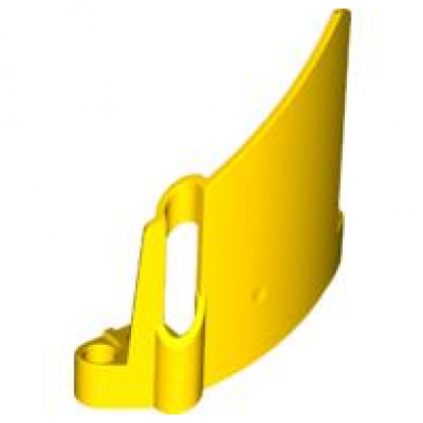 yellow technic panel fairing 23 large short small hole side b