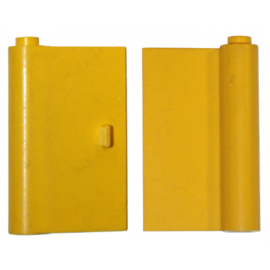 yellow door 1 x 3 x 4 left with thin handle