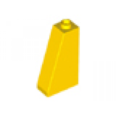 yellow slope 75 2 x 1 x 3 - hollow stud
