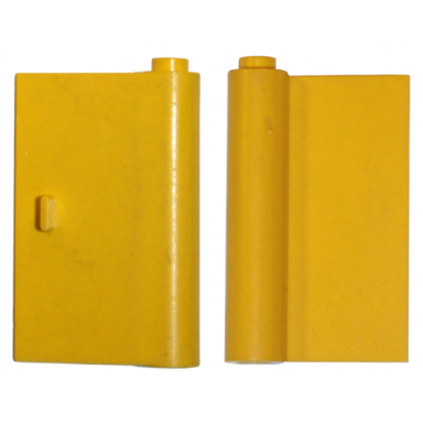 yellow door 1 x 3 x 4 right with thin handle