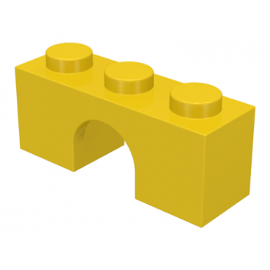 yellow arch 1 x 3