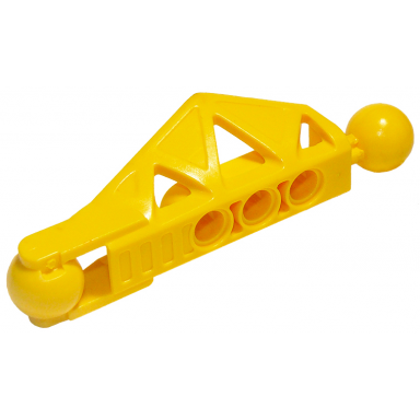 yellow bionicle rahkshi leg lower section