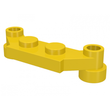 yellow plate modified 1 x 4 offset