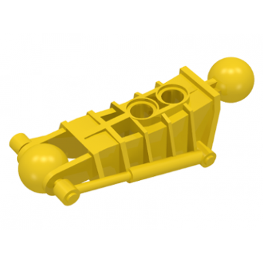 yellow bionicle toa metru leg lower section