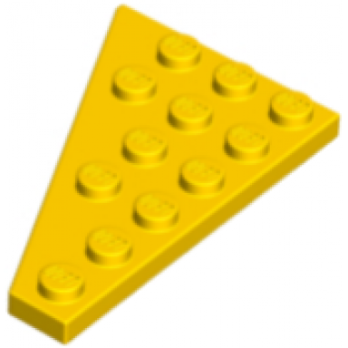 yellow wedge plate 6 x 4 right