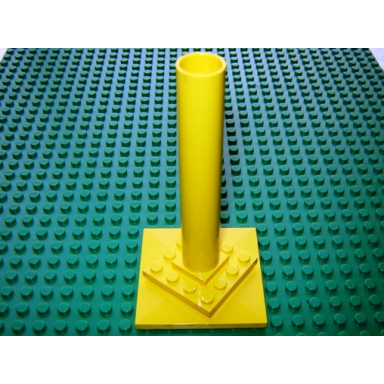 yellow fabuland merry-go-round turntable with yellow column