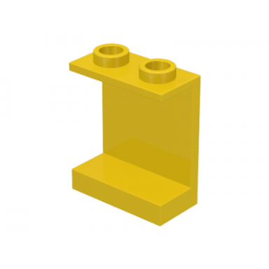 yellow panel 1 x 2 x 2 - hollow studs