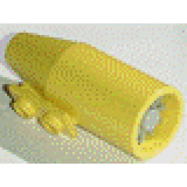 yellow engine smooth large 1 x 2 thin top plate with light gray center 4868a 4869