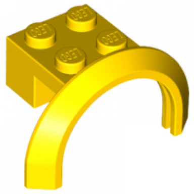 yellow vehicle mudguard 4 x 2 1 2 x 1 2 3 with arch round