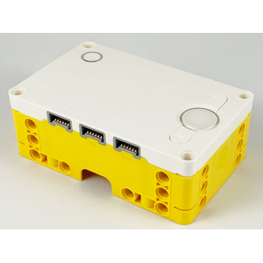 yellow electric hub large - spike prime
